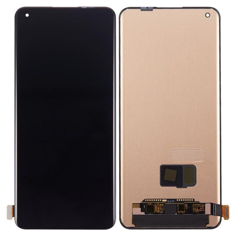 DISPLAY AMOLED + TOUCHSCREEN DISPLAY COMPLETO SENZA FRAME PER ONEPLUS 10 PRO (NE2210 NE2211 NE2213 NE2215 NE2217) NERO ORIGINALE