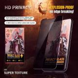 QI-VERSE PELLICOLA DI VETRO TEMPERATO ANTI-SPIA PER APPLE IPHONE 16 PRO MAX / IPHONE 17 PRO MAX