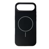 CUSTODIA CELLULARE DI SILICONE LIQUIDO + MAGNETICO PER APPLE IPHONE AIR NERO