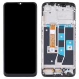 DISPLAY LCD + TOUCHSCREEN DISPLAY COMPLETO + FRAME PER OPPO A16 (CPH2269) / A16s (CPH2271) / OPPO A54S (CPH2273) NERO ORIGINALE