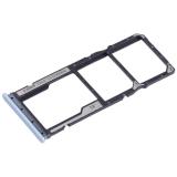 DUAL SIM TRAY PER XIAOMI REDMI 13C (23100RN82L 23106RN0DA) / POCO C65 (2310FPCA4G) BLU