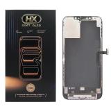 DISPLAY LCD + TOUCHSCREEN DISPLAY COMPLETO PER APPLE IPHONE 12 PRO MAX 6.7 HX CSOT OLED VERSIONE SOFT (FREQUENZA DI AGGIORNAMENTO: 120HZ) (TECNOLOGIA LTPO ORIGINALE)