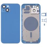 COVER POSTERIORE PER APPLE IPHONE 13 6.1 BLU MATERIALE ORIGINALE (SENZA NFC)