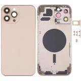 COVER POSTERIORE PER APPLE IPHONE 13 PRO MAX 6.7 ORO MATERIALE ORIGINALE (SENZA NFC)