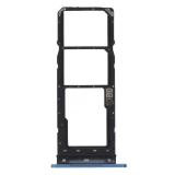 DUAL SIM TRAY PER MOTOROLA MOTO E30 (XT2158-6 XT2159-2) BLU