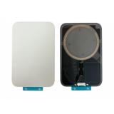 COVER POSTERIORE DI VETRO PER APPLE IPHONE 17 PRO MAX 6.9 ARGENTO (SENZA NFC)