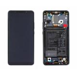 TOUCHSCREEN + DISPLAY LCD DISPLAY COMPLETO + FRAME PER HUAWEI MATE 10 PRO BLA-L09 NERO ORIGINALE