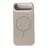 CUSTODIA CELLULARE DI SILICONE LIQUIDO + MAGNETICO PER APPLE IPHONE AIR ROSA