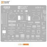 AMAOE IP 6S-17 SCHERMO IC / VISO / INFRAROSSI / TAPPO DI CODA PICCOLA TAVOLA / COLORE ORIGINALE / CAMERA  SERIE COMPLETO NETTO PER APPLE IPHONE 6S-17 SERIE