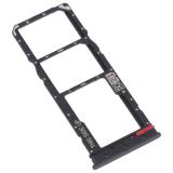DUAL SIM TRAY PER MOTOROLA MOTO G14 (XT2341) GRIGIO / NERO
