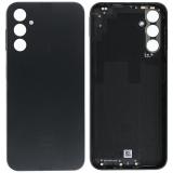 COVER POSTERIORE PER SAMSUNG GALAXY A14 A145R A145P NERO ORIGINALE