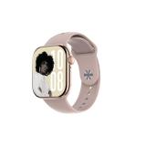 OROLOGIO INTELLIGENTE + CARICATORE MAGNETICO PER WATCH X SQUARE ROSA / ORO