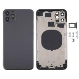 COVER POSTERIORE PER APPLE IPHONE 11 PRO MAX 6.5 NERO OEM (SENZA NFC)