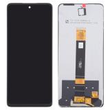 DISPLAY LCD + TOUCHSCREEN DISPLAY COMPLETO SENZA FRAME PER TCL 50 SE (T611B) NERO ORIGINALE