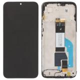 DISPLAY LCD + TOUCHSCREEN DISPLAY COMPLETO + FRAME PER XIAOMI REDMI 15C 4G (25078RA3EA) NERO ORIGINALE (GLOBALE VERSION)