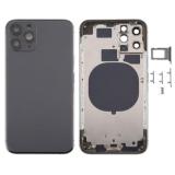 COVER POSTERIORE PER APPLE IPHONE 11 PRO 5.8 NERO OEM (SENZA NFC)