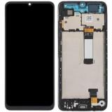 DISPLAY LCD + TOUCHSCREEN DISPLAY COMPLETO + FRAME PER XIAOMI REDMI A5 (25028PC03G 25028RN03A) (GLOBALE VERSION) / POCO C71 (25028PC03I 25028PC03G) NERO ORIGINALE (MISURA 167.92 MM)