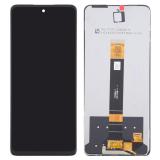 DISPLAY LCD + TOUCHSCREEN DISPLAY COMPLETO SENZA FRAME PER TCL 50 NXTPAPER 5G (T702D) / TCL 50 PRO NXTPAPER 5G (T803E T803D) NERO ORIGINALE (COPERTINA BRILLANTE)