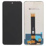 DISPLAY LCD + TOUCHSCREEN DISPLAY COMPLETO SENZA FRAME PER TCL 60R 5G (T519H) NERO ORIGINALE
