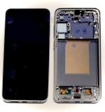 TOUCHSCREEN + DISPLAY AMOLED DISPLAY COMPLETO + FRAME PER SAMSUNG GALAXY S26 FE S741B GRAFITE SCHERMO SERVICE PACK + FRAME (NON ORIGINALE)