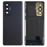 COVER POSTERIORE (CN VERSION) PER OPPO FIND X3 NEO (CPH2207) NERO ORIGINALE (NO CE LOGO)