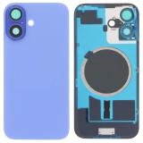 COVER POSTERIORE DI VETRO CON SUPPORTO PER APPLE IPHONE 16 6.1 BLU (SENZA NFC)