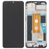 DISPLAY LCD + TOUCHSCREEN DISPLAY COMPLETO + FRAME PER REALME C63 (RMX3939) / REALME C61 (RMX3930) NERO ORIGINALE