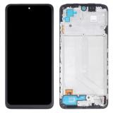 TOUCHSCREEN + DISPLAY OLED DISPLAY COMPLETO + FRAME PER XIAOMI POCO M5S (2207117BPG) / REDMI NOTE 10 4G (M2101K7AI M2101K7AG) / REDMI NOTE 10S (M2101K7BG M2101K7BI M2101K7BNY) NERO ORIGINALE (SERVICE PACK) (5600020K7B00/560002K7BN00/ 5600030K7B00)