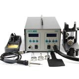 STAZIONE ARIA CALDA QUICK 712 2 IN 1 90W / 1000W 110V 220V  PER RIPARAZIONE (VENTO DRITTO)