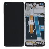 DISPLAY LCD + TOUCHSCREEN DISPLAY COMPLETO + FRAME PER OPPO A72 2020 (CPH2067) / A92 2020 (CPH2059) NERO ORIGINALE