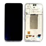 TOUCHSCREEN + DISPLAY AMOLED DISPLAY COMPLETO + FRAME PER SAMSUNG GALAXY A36 5G A366B LAVANDA / VIOLA ORIGINALE (SERVICE PACK)