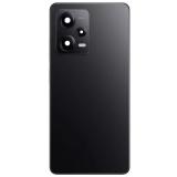 COVER POSTERIORE PER XIAOMI REDMI NOTE 12 PRO 5G (22101316C 22101316I) NERO ORIGINALE