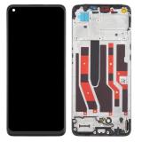 TOUCHSCREEN + DISPLAY OLED DISPLAY COMPLETO + FRAME PER OPPO RENO7 4G (CPH2363) NERO