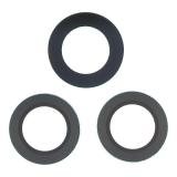 SET 3 PEZZI VETRO DI CAMERA PER MOTOROLA MOTO G42 (XT2233-2)