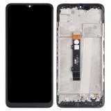DISPLAY LCD + TOUCHSCREEN DISPLAY COMPLETO + FRAME PER MOTOROLA MOTO G50 (XT2137-1 XT2137-2) NERO