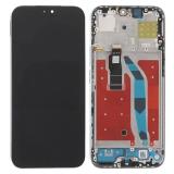 TOUCHSCREEN + DISPLAY OLED DISPLAY COMPLETO + FRAME PER HONOR 200 LITE (LLY-NX1) BLU ORIGINALE