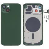 COVER POSTERIORE PER APPLE IPHONE 13 6.1 VERDE MATERIALE ORIGINALE (SENZA NFC)