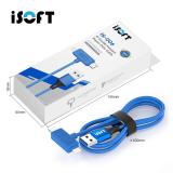 ISOFT IS-006 IP DOPPIA TESTA RIPARARE IL CAVO DATI (MICRO TYPE-C / IP LIGHTNING) V2.0 PER IPHONE 6 / 7 / 8 / X / 11 / 12 / 13 / 14 / 15 / 16 / 17 SERIES / IPAD SERIES