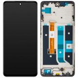 DISPLAY LCD + TOUCHSCREEN DISPLAY COMPLETO + FRAME PER REALME 11 5G (RMX3780) NERO ORIGINALE