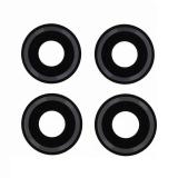 SET 4 PEZZI VETRO DI CAMERA PER MOTOROLA MOTO G100 (2021) (XT2125 XT2125-4)