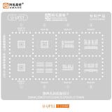 AMAOE U-UFS1 STAMPO METALLICO DEGLI IC PER EMMC / EMCP / UFS / UMCP / LPDDR 0.15MM