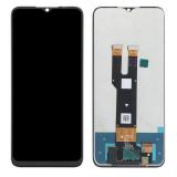 DISPLAY LCD + TOUCHSCREEN DISPLAY COMPLETO SENZA FRAME PER ZTE BLADE V50 DESIGN 4G (8050) NERO ORIGINALE